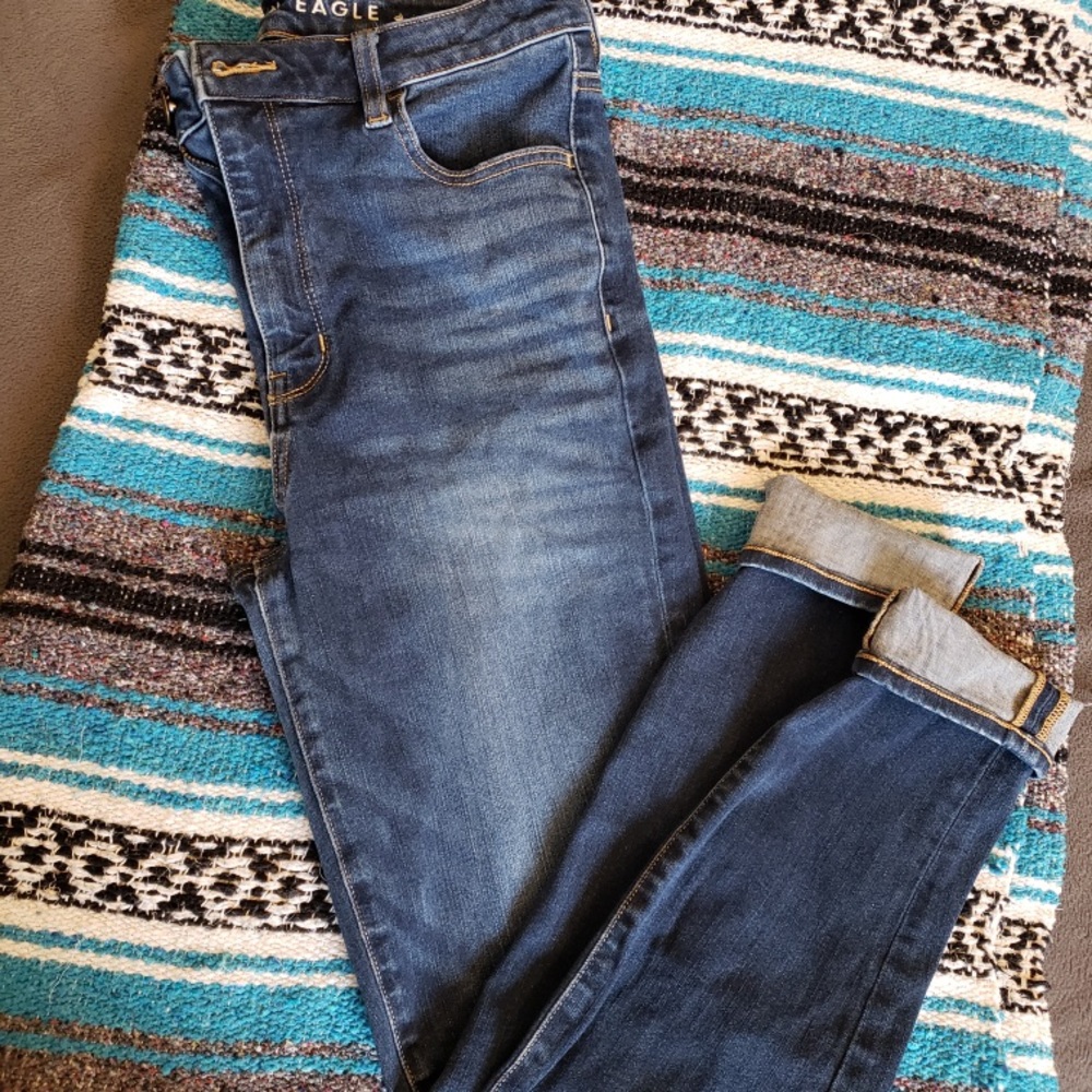 AE 360 Next Level Stretch Highest Rise Jeggings